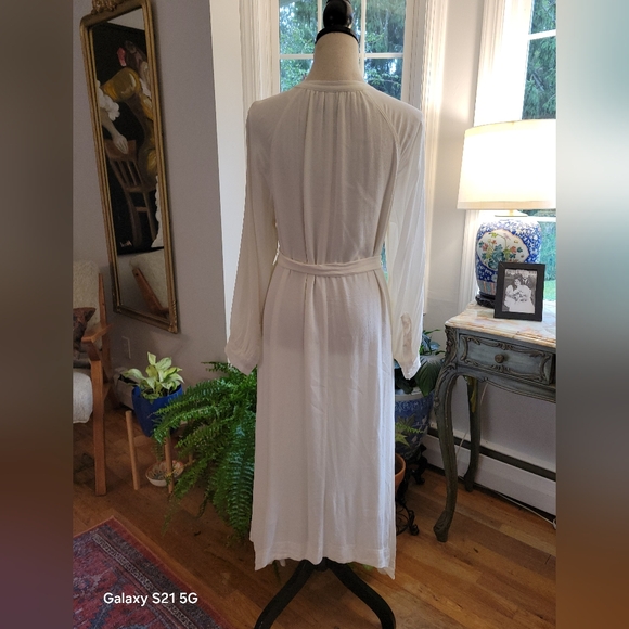 JCrew Ivory Midi Dress Size Large - Picture 11 of 11